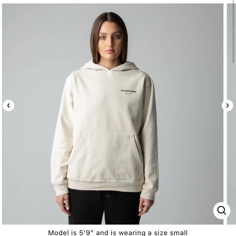Talentless Womens Circle Logo Hoodie